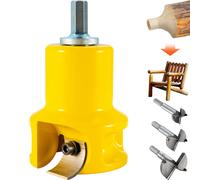 VEVOR Kit per mobili per tronchi con taglierina per tenoni da 1,5"/38 mm