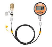 VEVOR Kit per Test di Pressione Idraulica Digitale, Manometro da 10000 PSI con 1 Manometro, 1 Raccordo di Prova, 1 Raccordo a Sgancio Rapido, 1 Tubo Flessibile per Macchine Edili Escavatrici