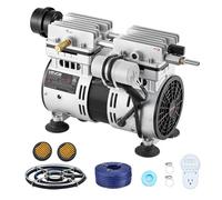 VEVOR Kit Pompa per Aerazione per Laghetti Stagni, Sistema di Aerazione da 590 W per Laghi Velocità 1400 giri/min Pompa Ossigenatore per Acqua Laghetti Circolazione di Ossigeno da Giardino