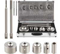 VEVOR Kit Seghe Frese a Tazza 30-100 mm Apriforo a Parete per Mattoni Cemento