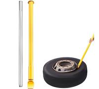 VEVOR Kit Smontagomme Cambio Gomme a Martello Scorrevole Lunghezza 117,5 cm 9kg in Acciaio Leggero Portatile, Smontagomme Manuale per Autocarro Rimozione del Pneumatico dal Cerchio per Officina Garage