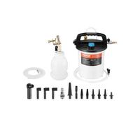 VEVOR Kit Spurgo Freni, Tubo Flessibile in Silicone Esteso, Kit Completo di Spurgo Liquido Freni, Estrattore Liquido Freni 3 L con Flacone di Riempimento Sifone 1 L 13 Connettori per Tubi Flessibili