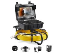 VEVOR Kit Telecamera per Ispezione Tubi di Fognatura Schermo 720p 9 Pollici