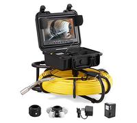 VEVOR Kit Telecamera per Ispezione Tubi di Fognatura Schermo 720p 9 Pollici