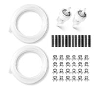 VEVOR Kit Tubo Carburante per Riscaldatore Diesel Lunghezza 5 m, Attrezzi per Parte di Ricambio per Riscaldatore da Parcheggio da 2 kW, 5 kW e 8 kW, Tubi, Filtri, Clip, Utensili Riscaldatori Auto