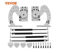 VEVOR Kit Universale per Porte Lam-bo Bullone su Porte Verticali, 150 PSI x 4 Kit Porte Verticali Universali Argento Metallizzato in Acciaio, è Compatibile con Chevrolet, Nissan, Mazda, Ford, Subaru