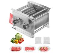 VEVOR Lama per Affettatrice 162 x 172 x 125,5 mm Lama da 7 mm per Affettatrice Commerciale, Set di Lama per Affettatrice, Acciaio Inox, Set Lame per Affettatrice per Carne Disossata, Verdure Morbide