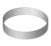 VEVOR Lama per Segaossa Macchina Segatrice per Ossa 1650 x 16 x 0,56 mm, Set di Lama per Segaossa da 5 Pezzi Compatibile per Segaossa da Banco Segaossa da Terra, 5 Lame a Nastro in Acciaio al Carbonio