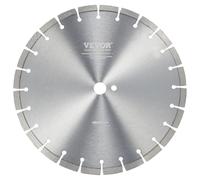 VEVOR Lama diamantata lama per cemento denti piatti bagnati/asciutti 35 cm