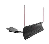 VEVOR Lama Spazzaneve Regolabile da 1092 a 1828 mm di Larghezza, Attacco Spazzaneve Universale con Alette in Gomma, Lama in Acciaio Resistente, Compatibile con la Maggior Parte di UTV e ATV