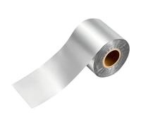 VEVOR Lamina per Stampa a Caldo Rotolo Lungo da 6 cm x 120 m Colore Argento, Compatibile con Macchina per Punzonatura e Goffratura VEVOR, Colore Intenso, Texture Fine, Adatta per Carta Legno Plastica