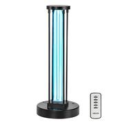 VEVOR Lampada Ultravioletta UV 36 W con Purificatore all'Ozono Timer 3 Velocità