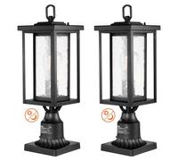 VEVOR Lampada da Esterno Giardino Terrazza 450 mm Set di 2 Pezzi Impermeabile