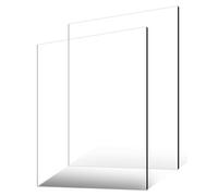 VEVOR Lastra Acrilica in Plexiglass, 610 x 914 mm, Spessore 6 mm, Vetro Trasparente Fuso in Plastica Trasparente per Progetti di Artigianato, Vetro di Ricambio per Cornici, Espositore Fai da Te
