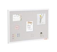 VEVOR Lavagna Bianca Bacheca in Sughero Bacheca con Telaio in Alluminio 90x60 cm, Lavagna Magnetica Cancellabile a Secco Montata a Parete, Scuola, Casa, Ufficio, Lavagna Bacheca Magnetica