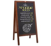 VEVOR Lavagna Magnetica da Terra per Esposizione Menù Avviso Evento da Bar Ristorante Osteria Evento Festa, Lavagna Nera a Gesso Magnetica da Pavimento 508 x 1016 mm con Gessetti Pennelli Cancellino