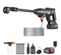 VEVOR Lavatrice Portatile ad Alta Pressione Senza Fili a Spruzzo d'Acqua 580 PSI