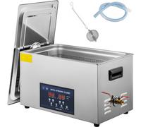 VEVOR Lavatrici Pulitore Ad Ultrasuoni 30l Digitale Coperchio in acciaio inox 28/40KHz