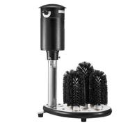 VEVOR Lavavetri elettrico detergente per vetri con 5 spazzole per bar, 1200 tazze/h, detergente per bicchieri da vino, lavastoviglie per bicchieri da spumante, brocche di birra, per bar ristoranti