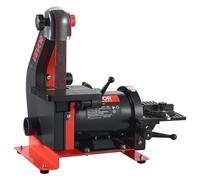 VEVOR Levigatrice a Disco Levigatrice a Nastro 25,4 x 762 mm da 250 W Velocità Singola con Piano di Lavoro Regolabile 0 a 45° Porta di Raccolta Polvere per Lavorazione del Legno, Fai da te