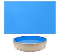 VEVOR Liner per Piscine Rotonde da 360 cm, Altezza Parete 90 cm, Rivestimento Interno in Vinile Spesso per Piscina Fuori Terra con Bordo Sovrapposto, di Facile Installazione, con Toppe di Riparazione