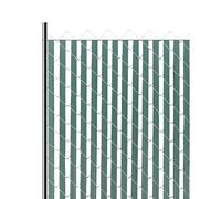 VEVOR Listelli per la Riservatezza con Bloccaggio Inferiore, Listelli Verticali a Doppia Parete con Bloccaggio Inferiore per Recinzione a Maglie di Catena in HDPE 1130 mm, Fattoria Verde