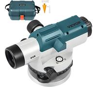 VEVOR Livella Ottica Automatica 24X Kit di Livello Ottico Impermeabile IP54 con Custodia per Trasporto, Uso per Costruzione di Strade o Ponti, l'Installazione di Fondamenta, l'Abbellimento o gli Scavi