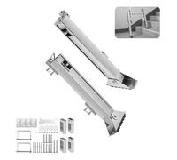 VEVOR Livellatore per Scale, con Lunghezza di Espansione da 288 mm Utensile per Livellamento di Scale in Acciaio, Tramoggia di Sgancio Rapido, Accessori per Scale di Prolunga per Terreni Irregolari