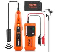 VEVOR Localizzatore di Cavi Sotterranei, Profondità di Rilevamento max. 2-3 Piedi, Rilevatore di Cavi Raggio di Rilevamento 1000 Piedi, Localizzatore per Rottura del Filo Valvole di Irrigazione