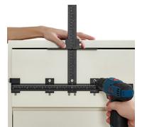 VEVOR Dima Localizzatore di Foratura con Guida di Posizionamento per Armadietti