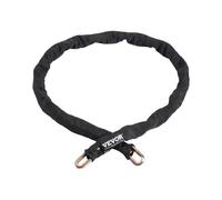 VEVOR Lucchetto a Catena per Bicicletta, Lucchetto a Catena per Bicicletta di Sicurezza Lunghezza 1800 mm, Lucchetto Antifurto Sicurezza in Acciaio per Bici, Motociclette, Scooter, Porte, Recinzioni