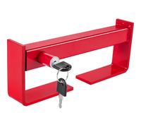 VEVOR Lucchetto di Sicurezza per Container di Spedizione con 2 Chiavi Lunghezza Regolabile tra 25 cm - 45 cm Materiale in Acciaio, Lucchetto per Container 26,5 cm x 4 cm x 10 cm da Garage Magazzino