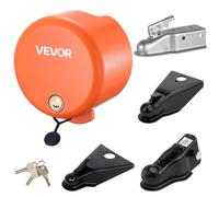 VEVOR Lucchetto per Rimorchio, per Attacchi da 47,5/50,6/58,6 mm, Lucchetto per