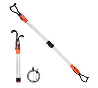 VEVOR Luce da Lavoro Sottocofano 2300 LM Luce LED Brillante Ricaricabile da 6000 mAh Barra Luminosa da Lavoro Portatile per Meccanici Senza Fili con Ganci, per Riparazione Auto, Ispezione, Garage