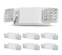 VEVOR Luce di Emergenza Commerciale 3 W Luce di Emergenza LED Bianchi 6 Pezzi
