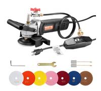 VEVOR Lucidatrice elettrica per pietra a umido calcestruzzo 100mm 6 velocità