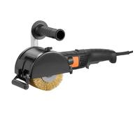 VEVOR Lucidatrice Brunitura 1300 W Strumento per Condizionamento Superficie 6 Velocità Regolabile, Lucidatrice Elettrica Portatile, Mola per Lucidare Filo d'Acciaio, per Acciaio Inox, Metalli, Legno