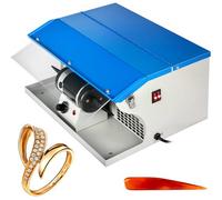 VEVOR Lucidatrice per Gioielli, 220 V 200 W Velocità 0-8000 RPM Lucidatrice per Polveri, Lucidatore da Banco a Velocità Variabile per Gioielli Lucidati, Alluminio, Cromo, Materiali Dentali Acrilici