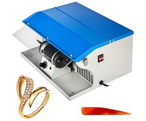 VEVOR Lucidatrice per Gioielli, 220 V 200 W Velocità 0-8000 RPM Lucidatrice per Polveri, Lucidatore da Banco a Velocità Variabile per Gioielli Lucidati, Alluminio, Cromo, Materiali Dentali Acrilici