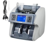 VEVOR Macchina Conta Banconote >800 Pezzi / Min, Conta Banconote Misti ≤50 W, Macchinetta Conta Banconote che Identifica Banconote False, Conta soldi Banconote 8 modalità CNT, SDC, MDC, SN ecc.