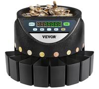 VEVOR Macchina Contamonete 500-1000 Monete in Euro Separatore per Monete Contamo