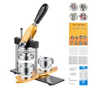 VEVOR Macchina Creazione Spille 58mm in Metallo 100 Componenti Inclusi
