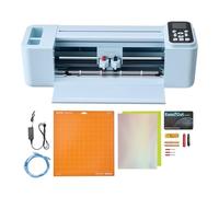VEVOR Macchina da Taglio per Vinile 305 mm Plotter da Taglio Vinile, Kit Termovinile con Accessori Oltre 5000 Risorse di Progettazioni Integrate Sistema Compatibile Android iOS Mac Windows