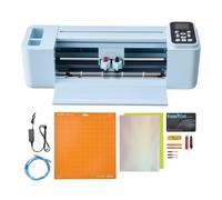 VEVOR Macchina da Taglio per Vinile 305 mm Plotter da Taglio Vinile, Kit Termovinile con Accessori Oltre 5000 Risorse di Progettazioni Integrate Sistema Compatibile Android iOS Mac Windows