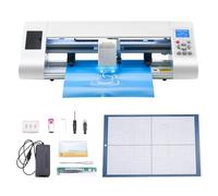 VEVOR Macchina da Taglio per Vinile con Rilevamento Automatico dei Bordi, Software di Progettazione Materiali, Compatibile con Diversi Formati di File, Taglierina per Vinile per Creazione Fai da te