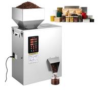 VEVOR Macchina Dosatrice Automantica per Polveri e Granuli 10-500 g Argento