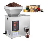 VEVOR Macchina Dosatrice Automatica per Polveri e Granuli, 1-99,9 g Argento