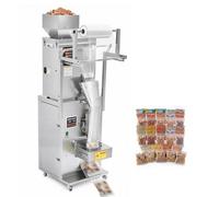 VEVOR Macchina Dosatrice e Sigillatrice per Polveri 10-500 g Argento, Dosatore Automatico per Granuli, Confezionatrice in Acciaio Inox, Pesatura e Sigillatura Intelligenti, per Caffè, Cereali, Tè