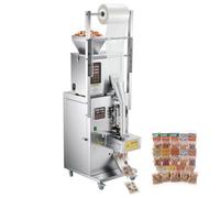 VEVOR Macchina Dosatrice e Sigillatrice per Polveri e Granuli, 1-99,9 g, Dosatore Automatica per Granuli, in Acciaio Inox, Pesatura e Sigillatura Intelligenti, per Caffè, Cereali e Tè, Argento
