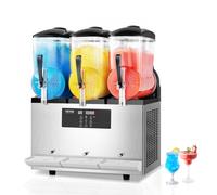 VEVOR Macchina per Bevande Ghiacciate Commerciale 3x12 L Bar Ristorante Hotel